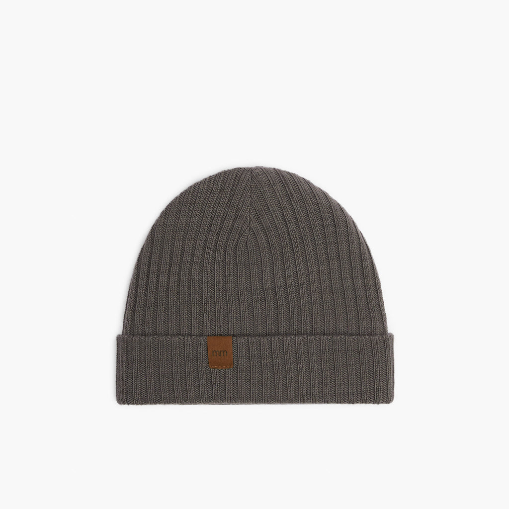 Rib Toque - Toques - Grey - 0-12 - mini mioche