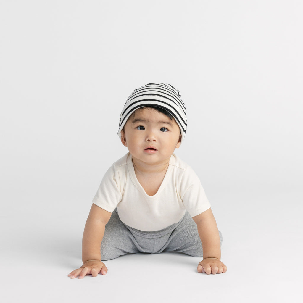 Cloud Short Sleeve Onesie - Onesies - Natural - 18-24 - mini mioche