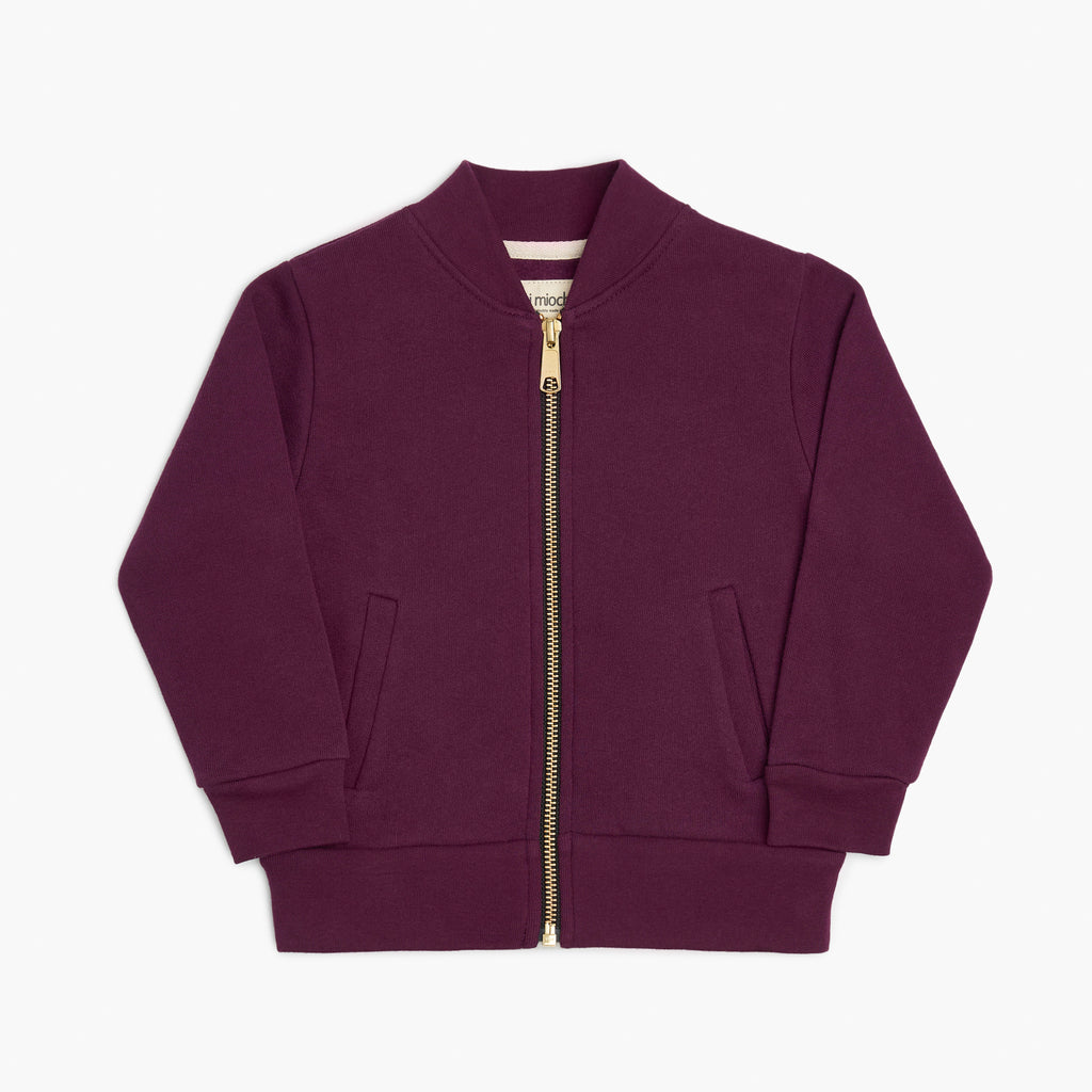 Varsity Bomber - Jackets - Berry - 1/2 years - mini mioche