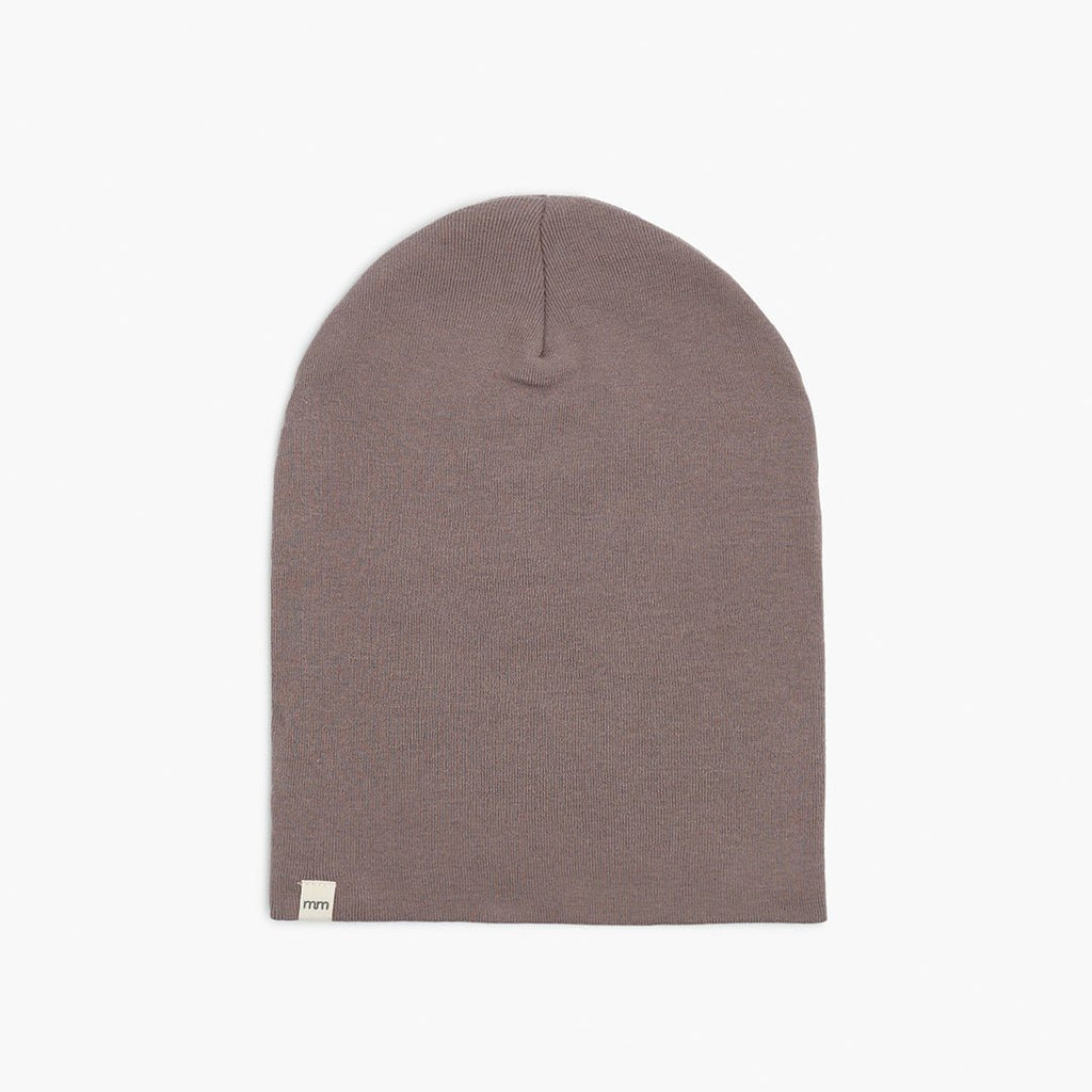 Dreamy Slouchy Beanie - Hats - Taupe - 0-12 - mini mioche